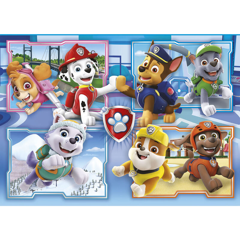 Puzzle Patrulla Canina Paw Patrol 2x60pzs CLEMENTONI