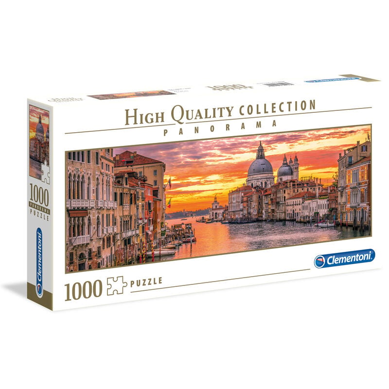 Puzzle Panorama El Gran Ganal Venecia 1000pzs CLEMENTONI