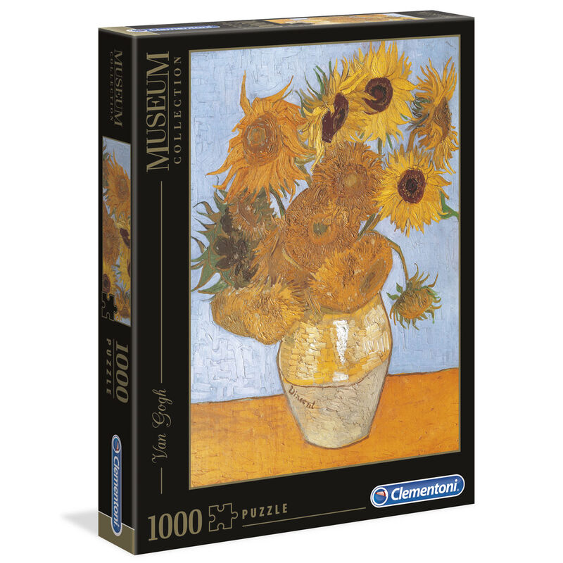 Puzzle Los Girasoles Van Gogh Musseum Collection 1000pzs CLEMENTONI