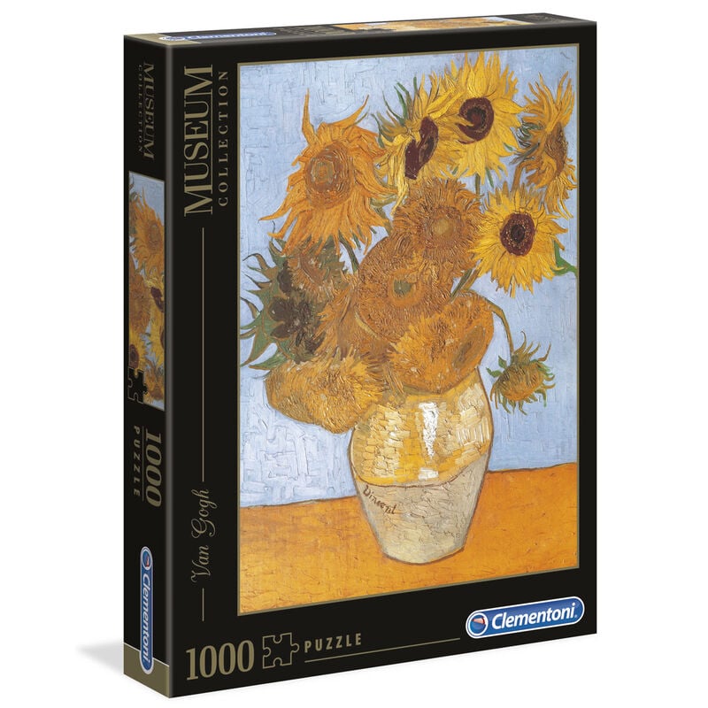 Puzzle Los Girasoles Van Gogh Musseum Collection 1000pzs CLEMENTONI
