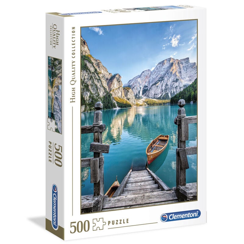 Puzzle Lago Braies 500pzs CLEMENTONI