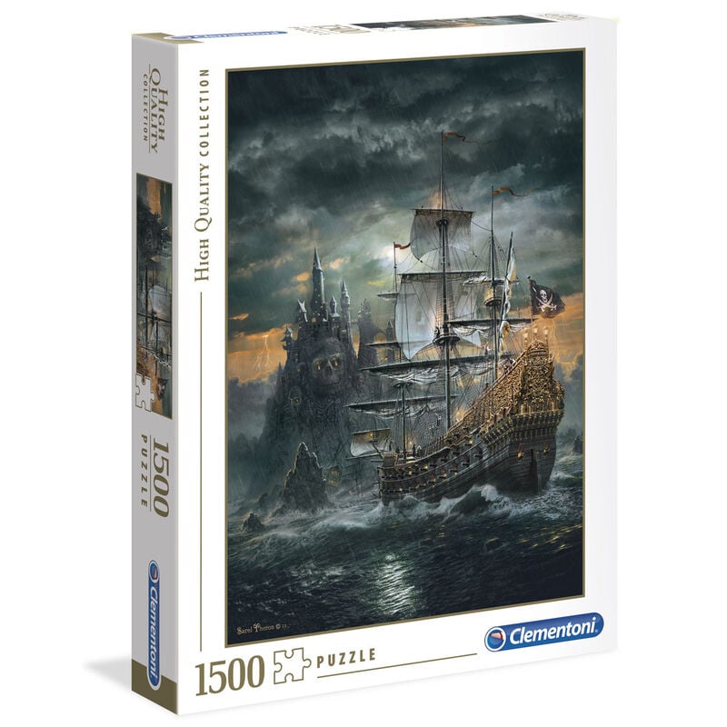 Puzzle Barco Pirata 1500pzs CLEMENTONI