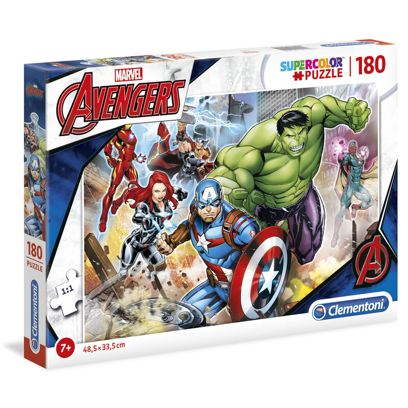 Puzzle Vengadores Avengers Marvel 180pzs CLEMENTONI