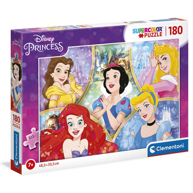 Puzzle Princesas Disney 180pzs CLEMENTONI