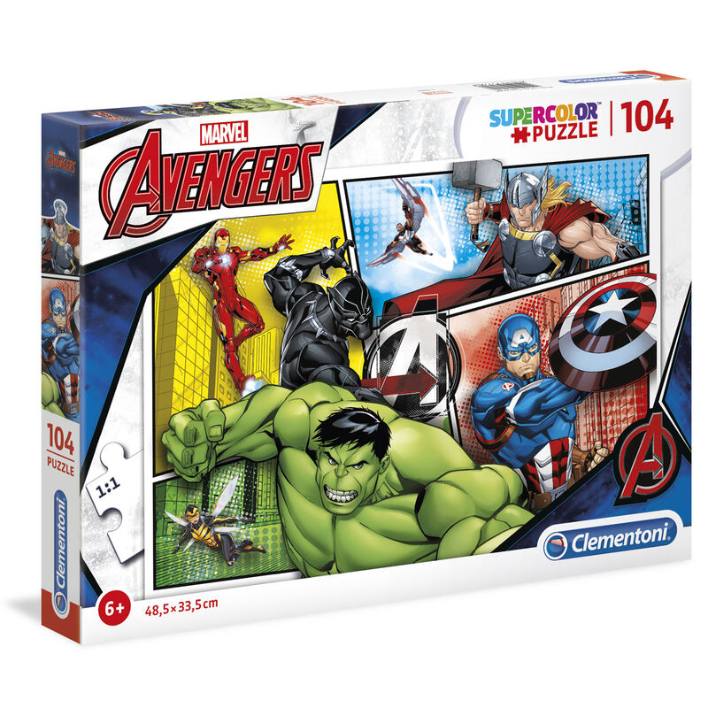 Puzzle Vengadores Avengers Marvel 104pzs CLEMENTONI