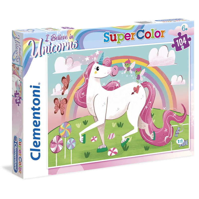 Puzzle Unicornios 104pzs CLEMENTONI