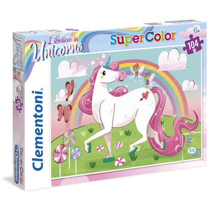 Puzzle Unicornios 104pzs CLEMENTONI
