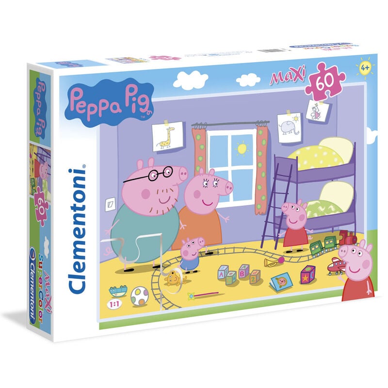 Puzzle Maxi Peppa Pig 60pzs CLEMENTONI