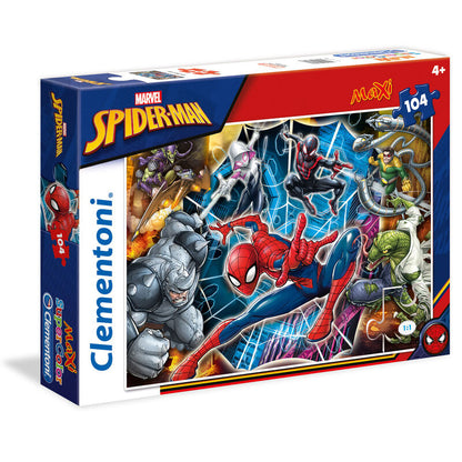 Puzzle Maxi Spiderman Marvel 104pzs CLEMENTONI