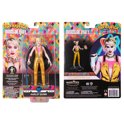Figura Maleable Bendyfigs Harley Quinn DC Comics 19cm NOBLE COLLECTION