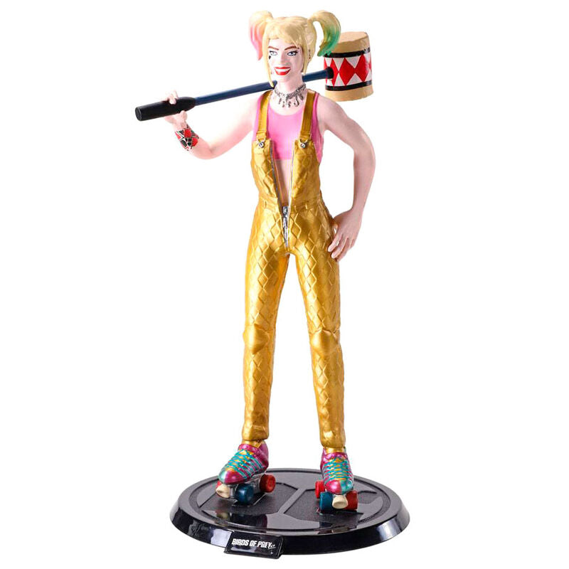 Figura Maleable Bendyfigs Harley Quinn DC Comics 19cm NOBLE COLLECTION