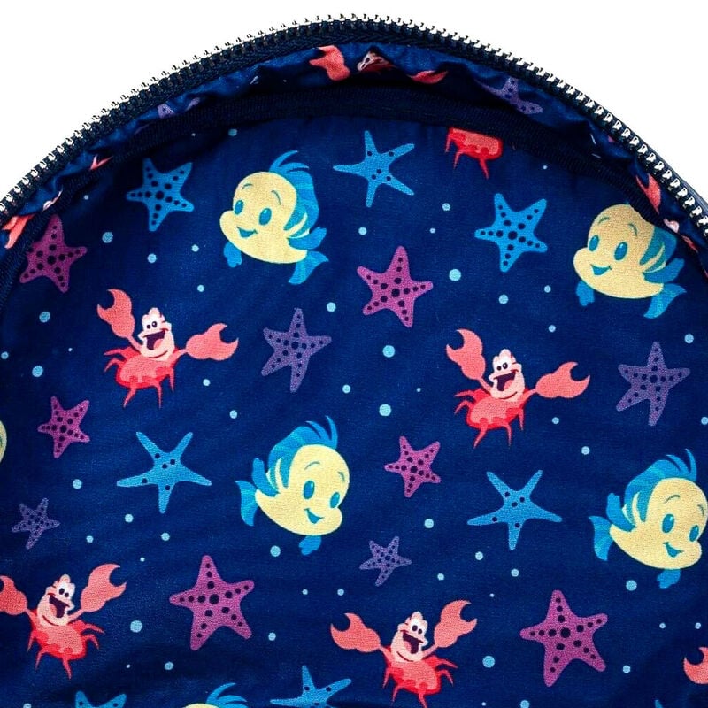 Mochila Gondola La Sirenita Disney Loungefly 31cm LOUNGEFLY