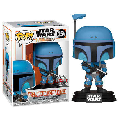 Figura POP Star Wars Mandalorian Death Watch Mandalorian Two Stripes Exclusive FUNKO