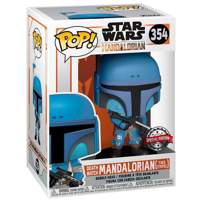 Figura POP Star Wars Mandalorian Death Watch Mandalorian Two Stripes Exclusive FUNKO