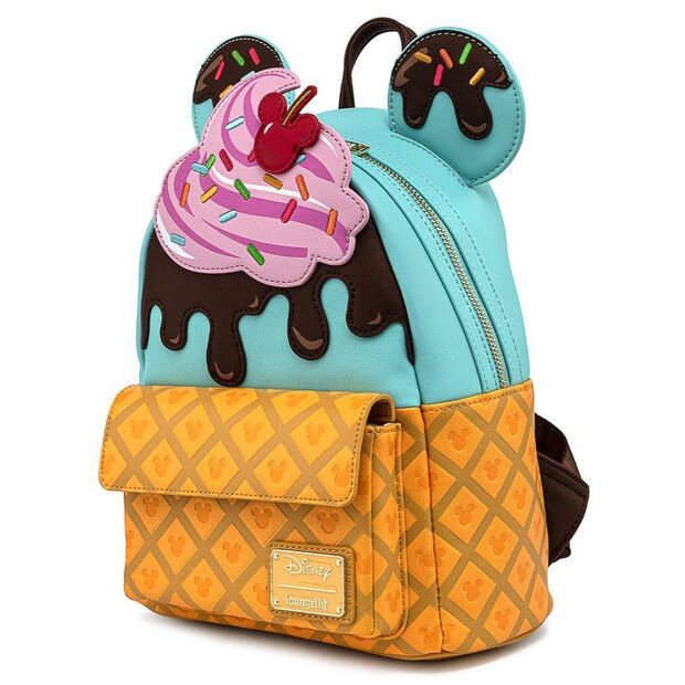 Mochila Ice Cream Mickey Minnie Disney Loungefly LOUNGEFLY