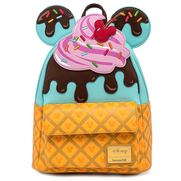 Mochila Ice Cream Mickey Minnie Disney Loungefly LOUNGEFLY