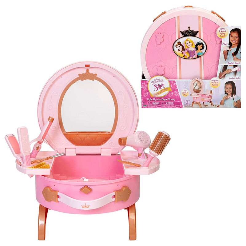 Set Tocador Viaje Princesas Disney JAKKS PACIFIC