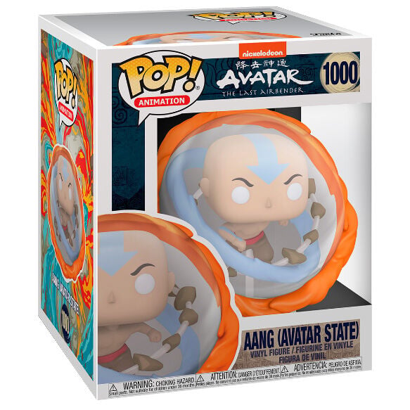 Figura POP Avatar Aang All Elements 15cm FUNKO