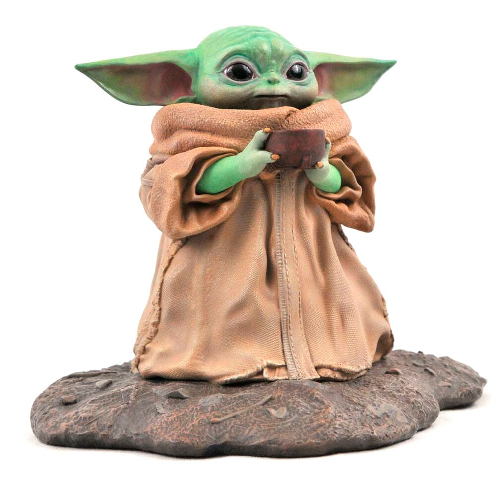 Estatua Premier Collection The Child Soup The Mandalorian Star Wars 17cm DIAMOND SELECT