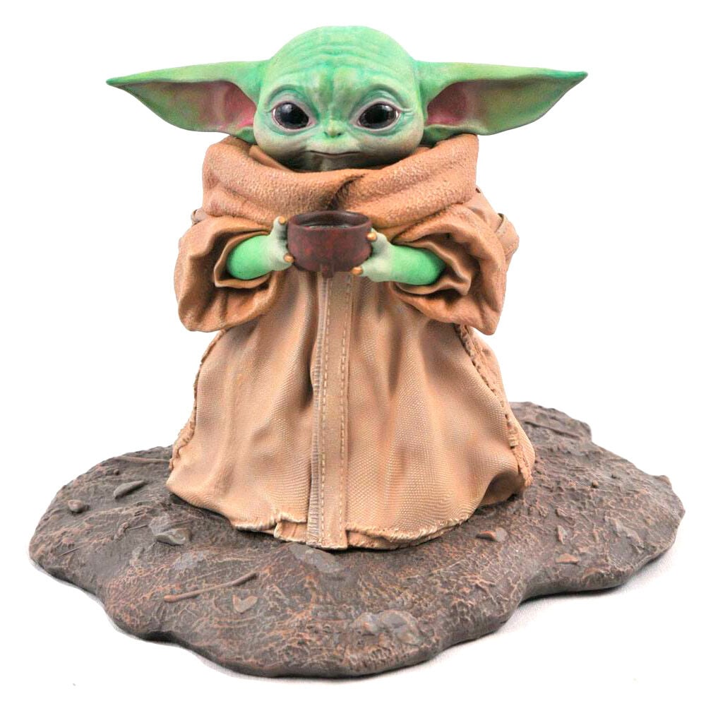 Estatua Premier Collection The Child Soup The Mandalorian Star Wars 17cm DIAMOND SELECT