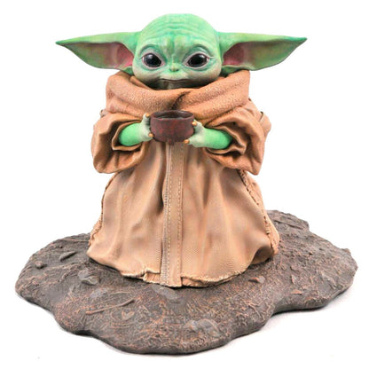 Estatua Premier Collection The Child Soup The Mandalorian Star Wars 17cm DIAMOND SELECT