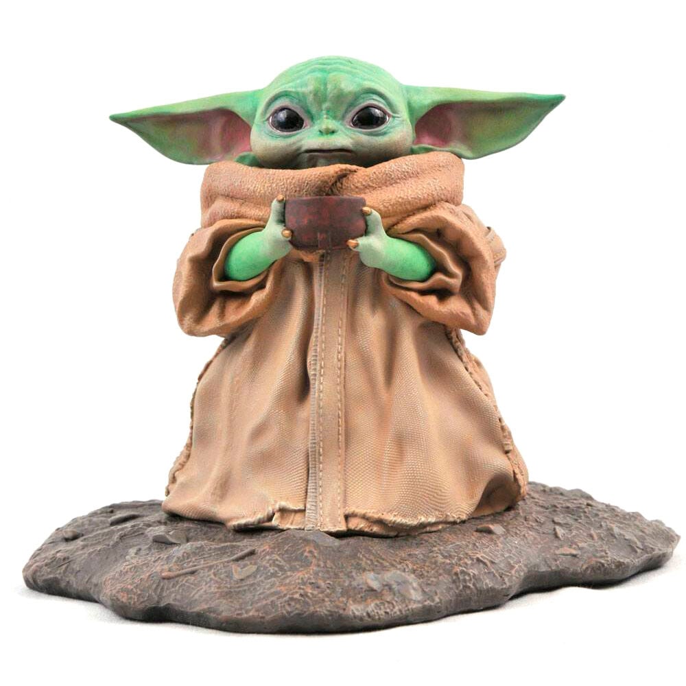 Estatua Premier Collection The Child Soup The Mandalorian Star Wars 17cm DIAMOND SELECT
