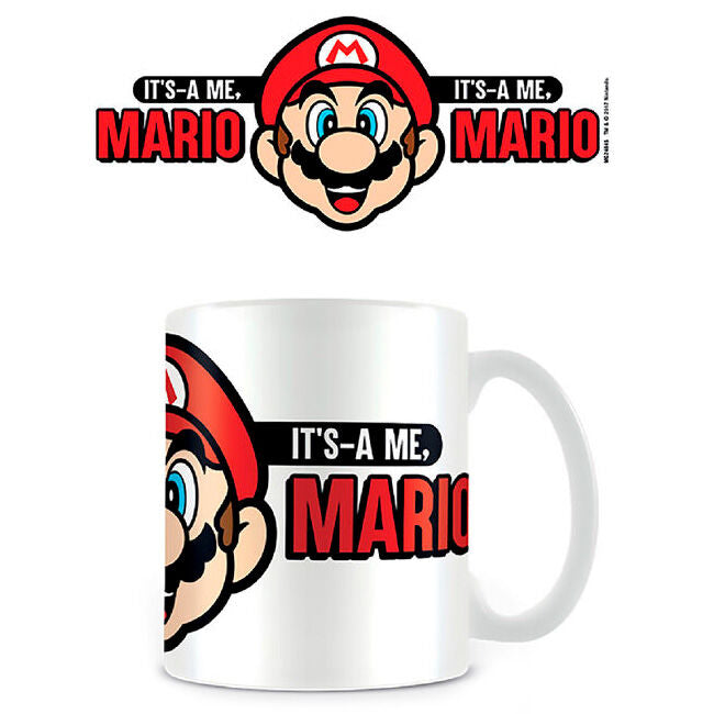 Taza Its A Me Mario Super Mario Nintendo PYRAMID