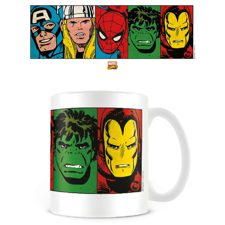 Taza Faces Vengadores Avengers Marvel PYRAMID