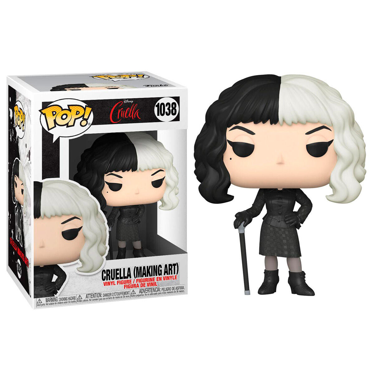 Figura POP Disney Cruella Making Art FUNKO