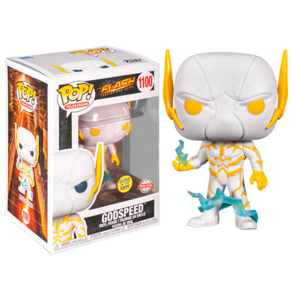 Figura POP DC Comics The Flash Godspeed Glow in the Dark Exclusive FUNKO