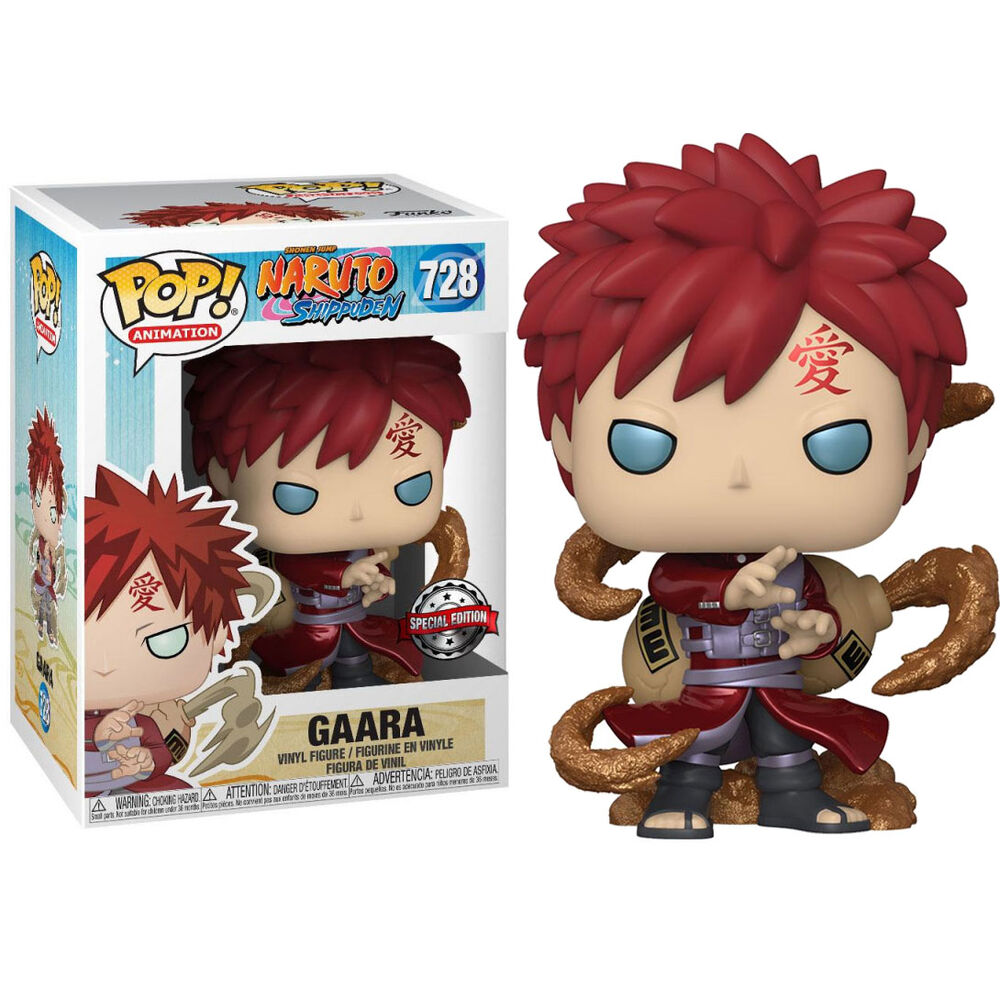 Figura POP Naruto Gaara Metallic Exclusive FUNKO