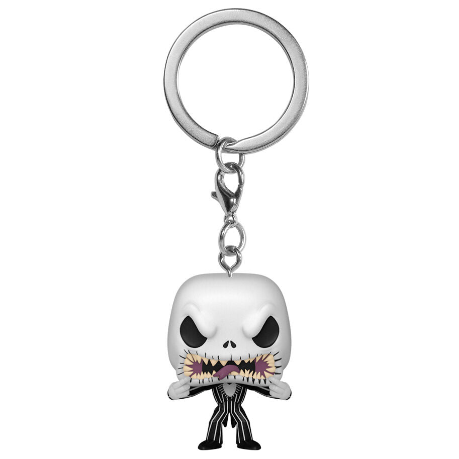 Llavero Pocket POP Disney Pesadilla Antes de Navidad Jack Scary Face FUNKO