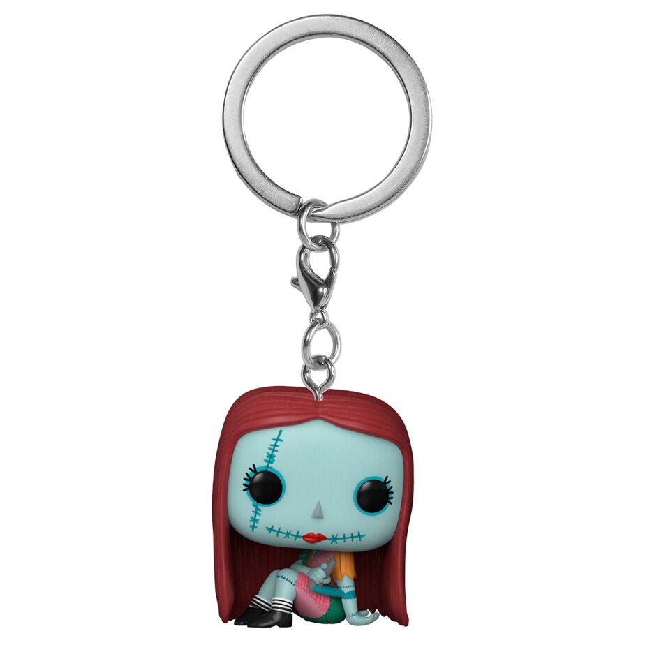 Llavero Pocket POP Disney Pesadilla Antes de Navidad Sally Sewing FUNKO