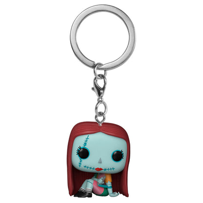 Llavero Pocket POP Disney Pesadilla Antes de Navidad Sally Sewing FUNKO