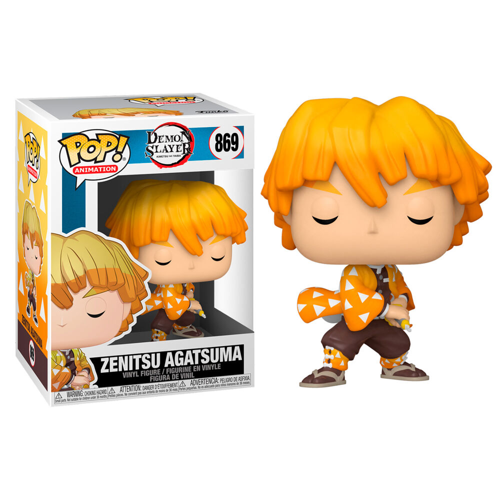 Figura POP Kimetsu No Yaiba Demon Slayer Zenitsu Agatsuma FUNKO