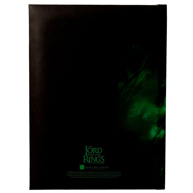Cuaderno A5 One Ring To Rule Them All El Señor de los Anillos con luz SD TOYS