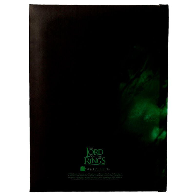Cuaderno A5 One Ring To Rule Them All El Señor de los Anillos con luz SD TOYS