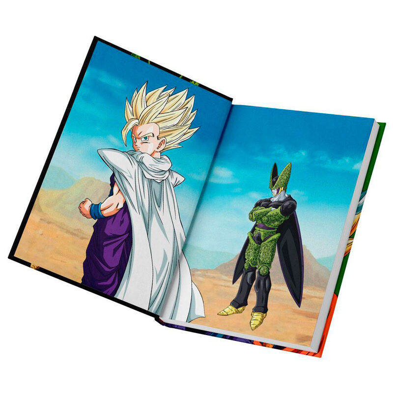Cuaderno A5 Cell Final Battle Dragon Ball Z con luz SD TOYS