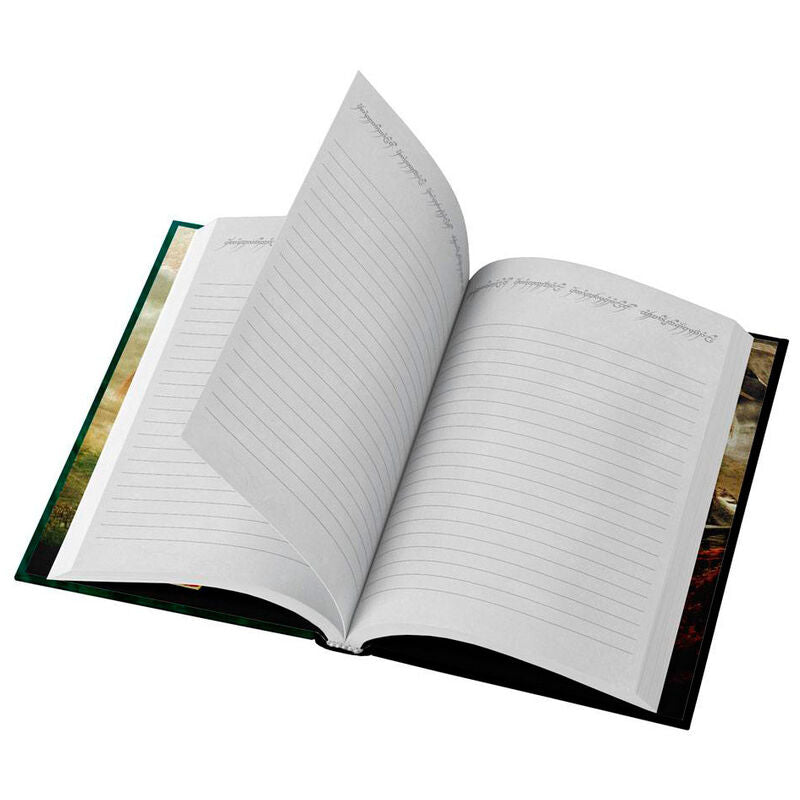 Cuaderno A5 One Ring To Rule Them All El Señor de los Anillos con luz SD TOYS