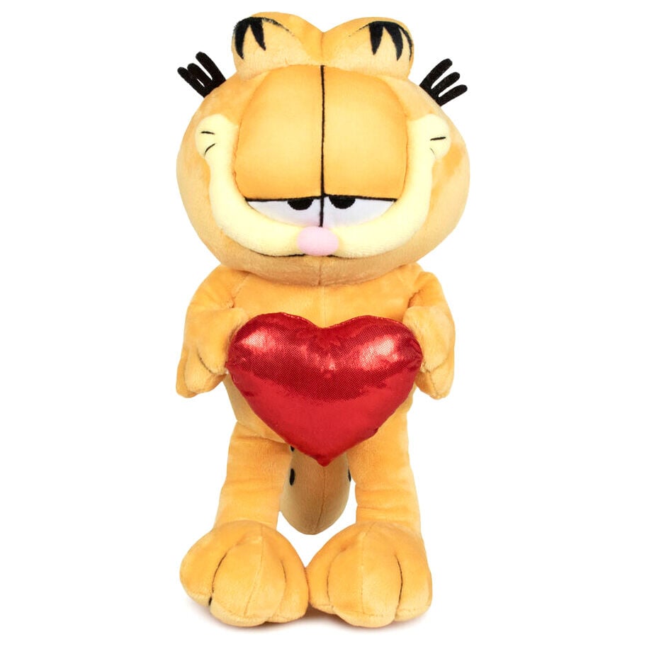 Peluche corazon Garfield 30cm PLAY BY PLAY