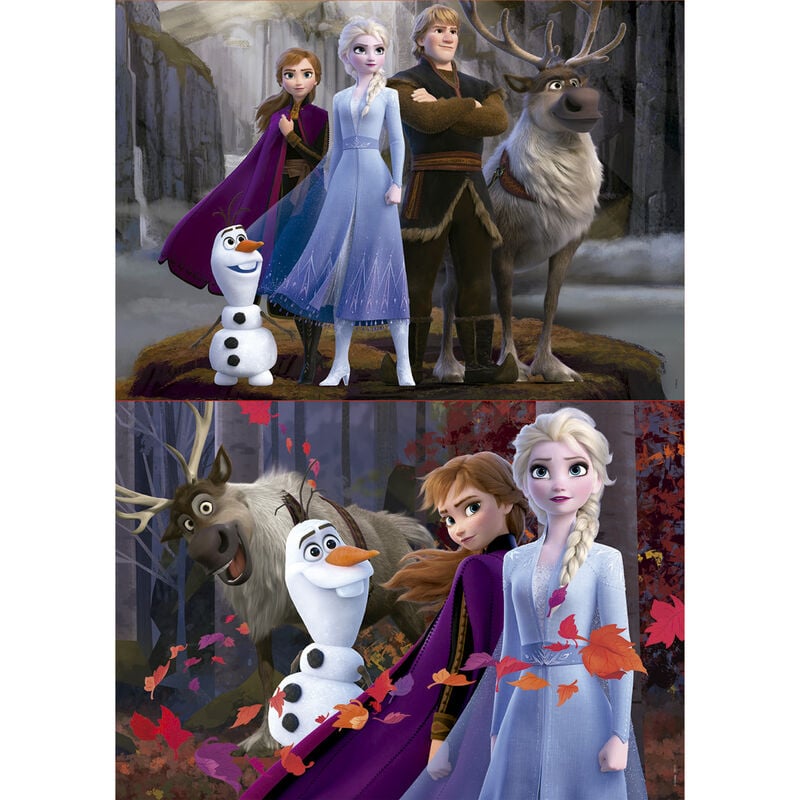 Puzzle Frozen 2 Disney 2x100pzs EDUCA BORRAS