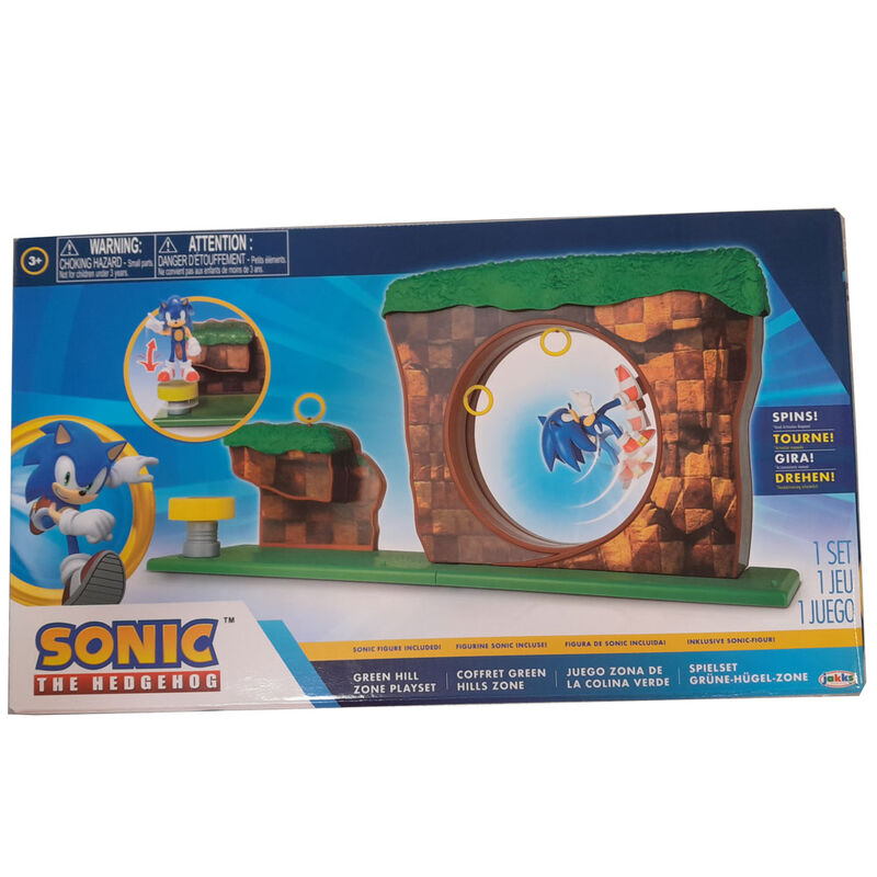 Playset La Colina Verde Sonic The Hedgehog JAKKS PACIFIC