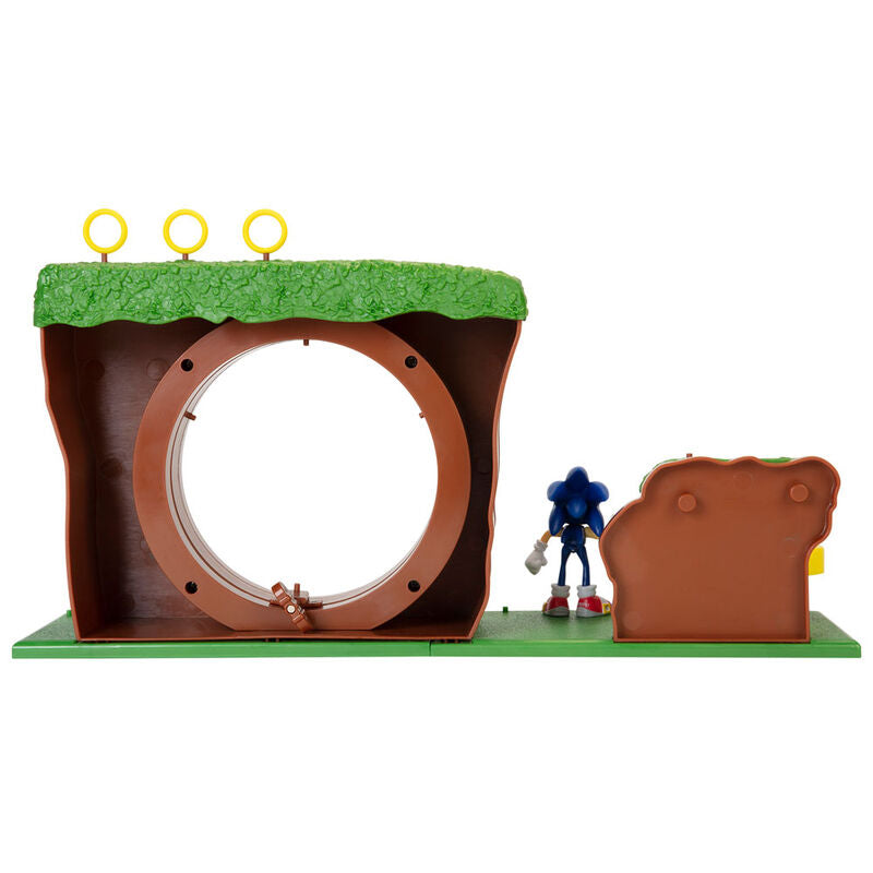 Playset La Colina Verde Sonic The Hedgehog JAKKS PACIFIC