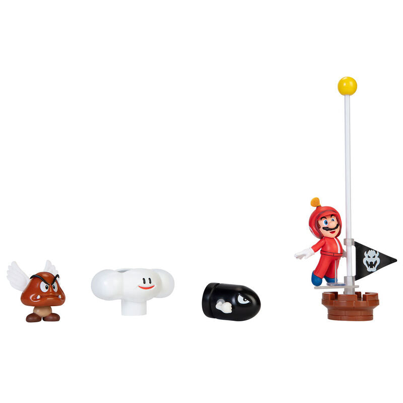 Set diorama Nube Super Mario Nintendo JAKKS PACIFIC