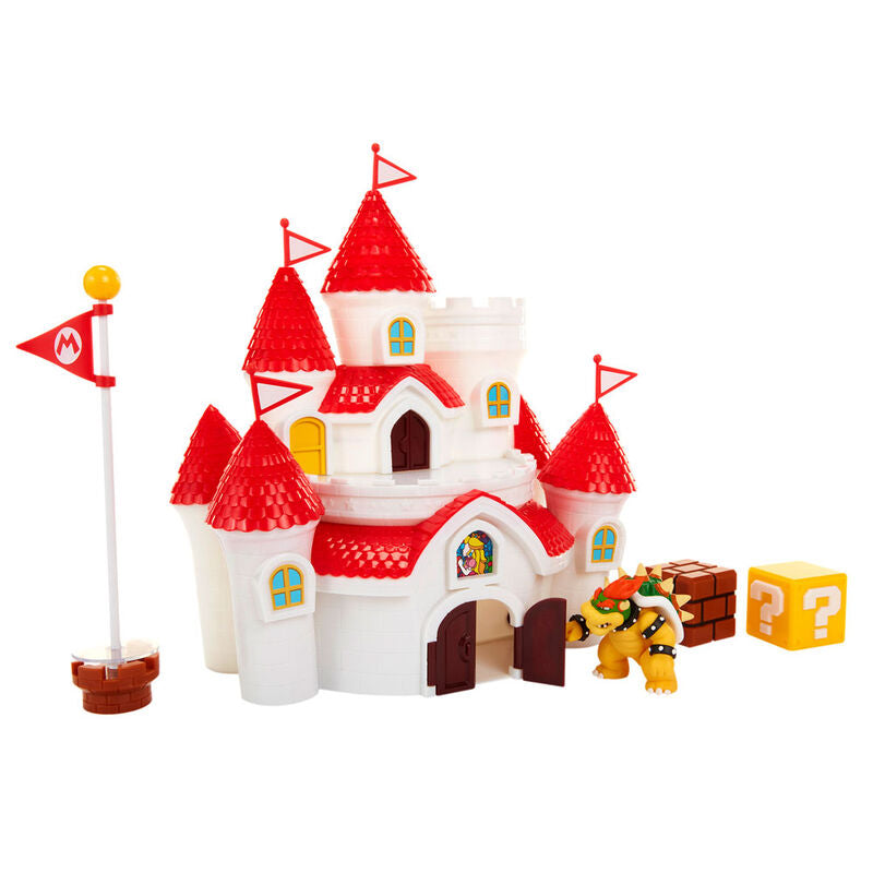 Playset Mushroom Kingdom Castle Mario Bros Nintendo JAKKS PACIFIC