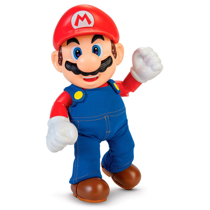 Figura interactiva ingles Its A Me Mario Super Mario Nintendo 36cm JAKKS PACIFIC