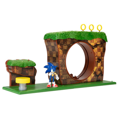 Playset La Colina Verde Sonic The Hedgehog JAKKS PACIFIC