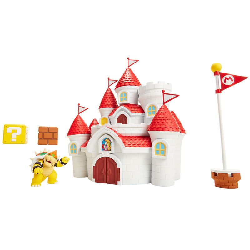 Playset Mushroom Kingdom Castle Mario Bros Nintendo JAKKS PACIFIC