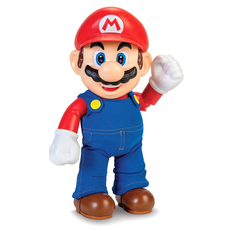 Figura interactiva ingles Its A Me Mario Super Mario Nintendo 36cm JAKKS PACIFIC