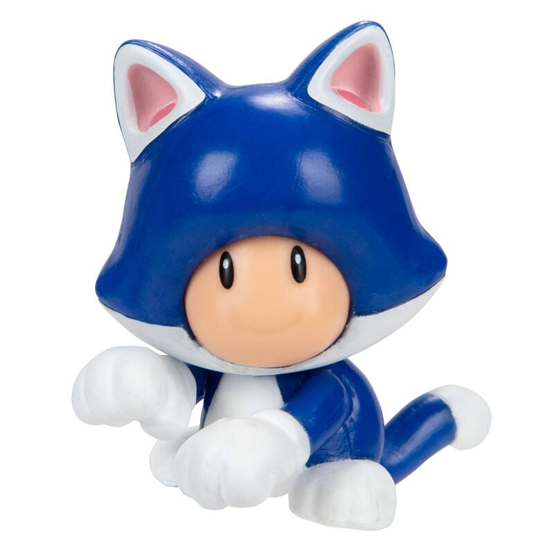 Figura Toad Felino Super Mario Nintendo 6,5cm JAKKS PACIFIC